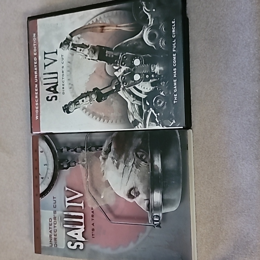 SAW DVD DUO- SAW IV & SAW VI
